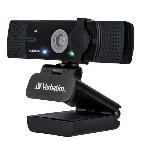 Verbatim Webbkamera med Mikrofon Full HD 1080p AWC-03 - Svart