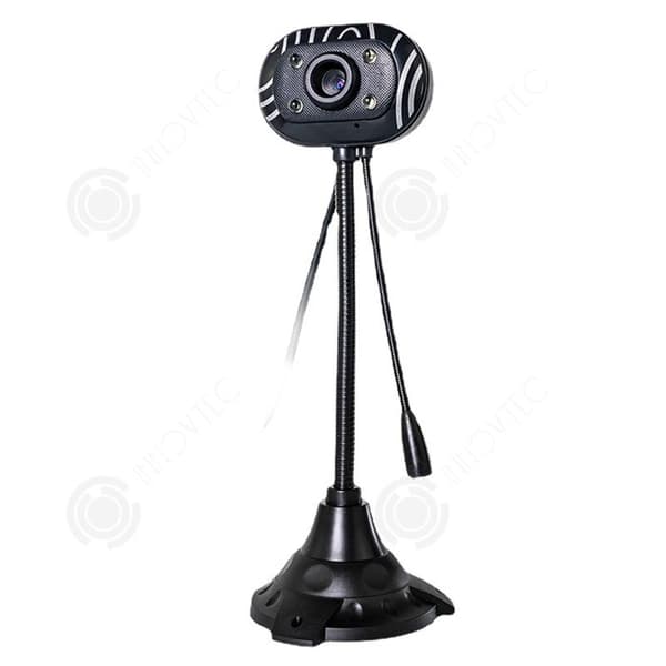 INN USB-webbkamera 480P HD PC-kamera Lång pol 360 graders rotation för videosamtal Desktop Bärbar webbkamera