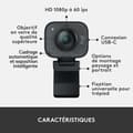 Miniatyrbild 6 av 6: Webbkamera - Full HD 1080p - Logitech G - StreamCam - För Twitch och Youtube streaming - Grafit