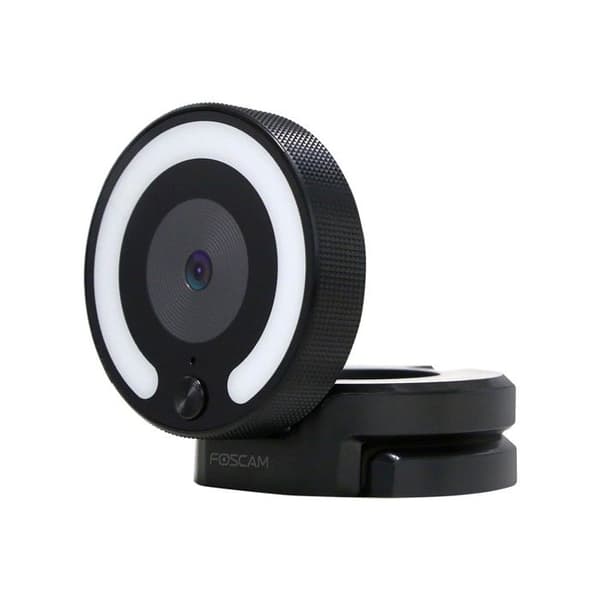 Webbkamera - Foscam - W28 - 1080P - Inbyggd mikrofon - Automatisk fokusering LED