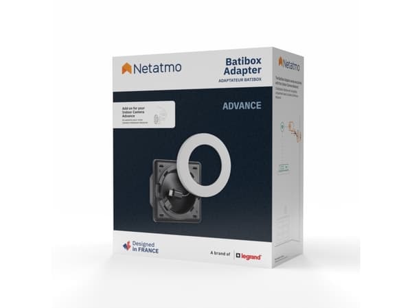 Netatmo NPC-BAT-W, Adapterring, Innendørs, Hvit, Netgear, 1 stykker, Boks
