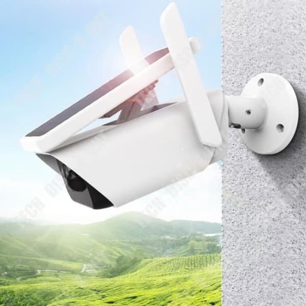 TD® Trådlök övervakningskamera med solenergi 1080P HD vattentät Lågt energiförbrukning Övervakningskameror