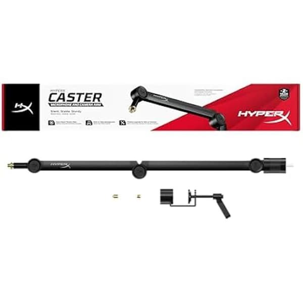 HyperX-mikrofon- och webbkamerastativ