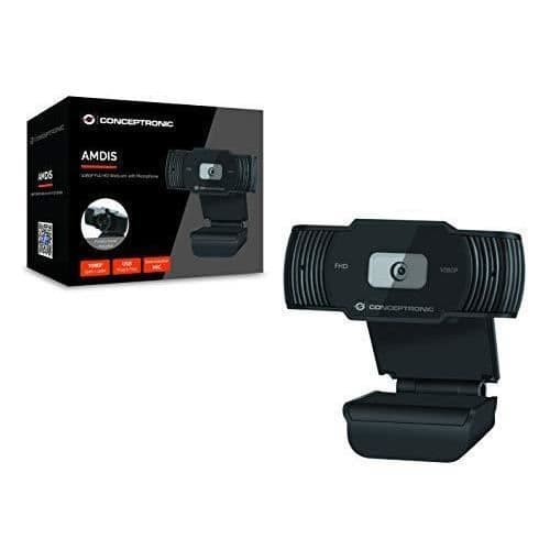 Conceptronic webbkamera HD 1080P Full HD + mikrofon