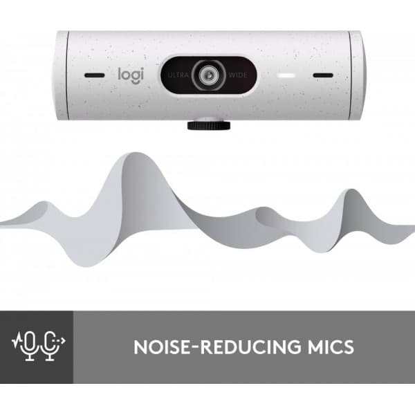 Logitech Brio 500 -web-kamera, valkoinen