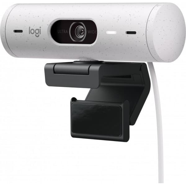 Logitech Brio 500 -web-kamera, valkoinen