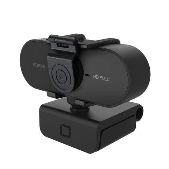 Webbkamera DICOTA PRO Plus Full HD - Färg - 1920 x 1080 - 1080p - ljud - USB 2.0