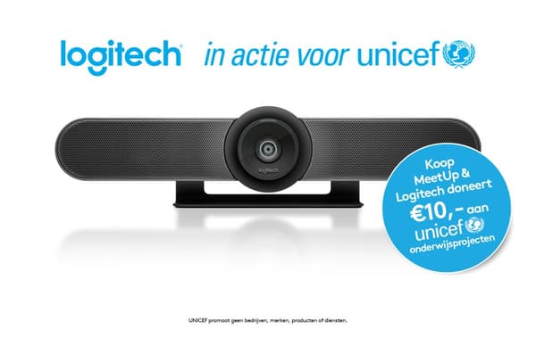 Logitech Webcam MeetUp (960-001102) PU 1 musta