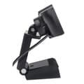 Miniatyrbillede 3 af 6: Manhattan USB-webcam, to megapixels (udsalgspris), 1080p Full HD, USB-A, integreret mikrofon, justerbar klipsbase, 30 billeder pr. sekund, sort, tre