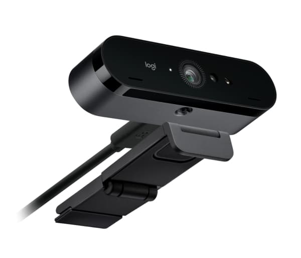 Logitech BRIO 4K - Livestreamingkamera - färg - 13.000.000 pixlar - 3840 x 2160 - ljud - USB-C