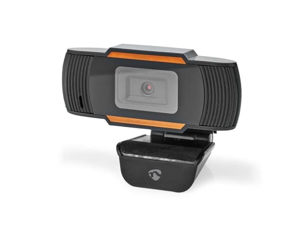 Nedis WCAM100BK, 2 MP, 1920 x 1080 pixlar, Full HD, 30 fps, 1920x1080@30fps, USB 2.0