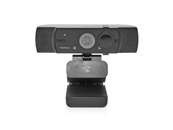 Nedis WCAM120BK, 8,3 MP, 3840 x 2160 pixlar, Full HD, 60 fps, 1920x1080@60fps, 3840x2160@30fps, USB 2.0