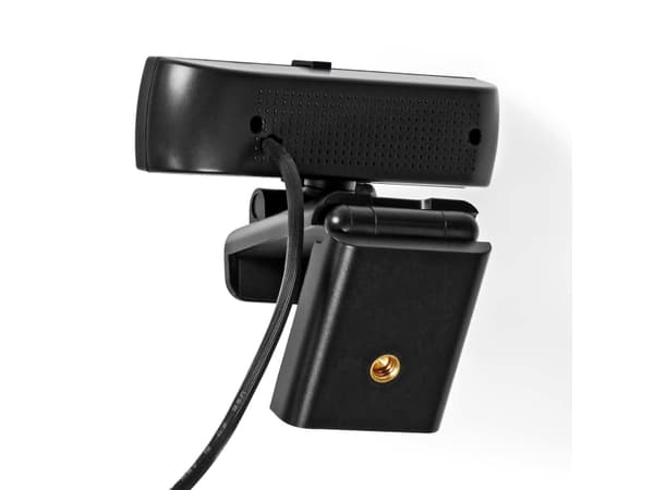 Nedis WCAM120BK, 8,3 MP, 3840 x 2160 pixlar, Full HD, 60 fps, 1920x1080@60fps, 3840x2160@30fps, USB 2.0