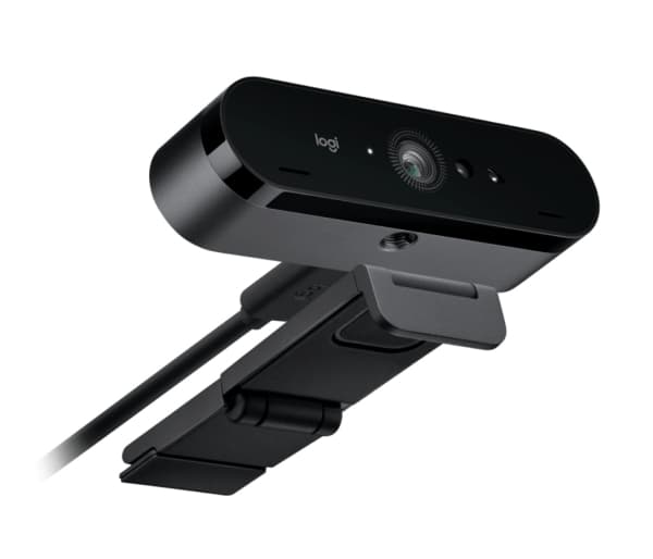 Logitech BRIO 4K - Livestreamingkamera - färg - 13.000.000 pixlar - 3840 x 2160 - ljud - USB-C