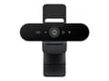 Miniatyrbild 1 av 5: Logitech BRIO 4K - Livestreamingkamera - färg - 13.000.000 pixlar - 3840 x 2160 - ljud - USB-C