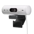 Miniatyrbild 1 av 6: Logitech Brio 500 webbkamera HD-webbkamera med dubbla brusreducerande mikrofoner - Vit