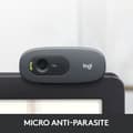 Miniatyrbild 3 av 5: LOGITECH - Webbkamera HD - C270 - Svart