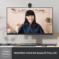 Miniatyrbild 2 av 6: Webbkamera - Full HD 1080p - Logitech - Brio 300 - Integrerad mikrofon med brusreducering - Obstructor - Grafit