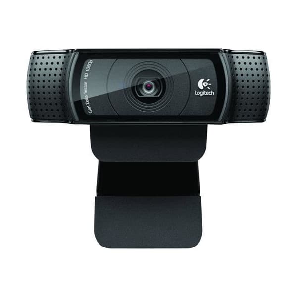 Webbkamera - Logitech - HD Pro Webcam C920 - 1080p Full HD - Carl Zeiss - Integrerad stereomikrofon