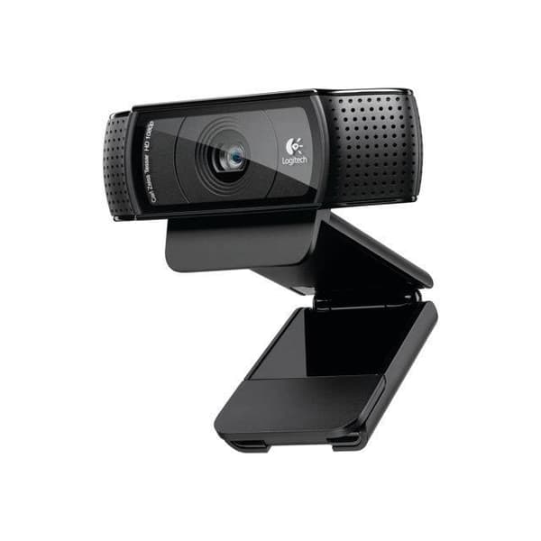 Webbkamera - Logitech - HD Pro Webcam C920 - 1080p Full HD - Carl Zeiss - Integrerad stereomikrofon