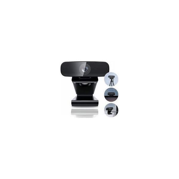 BC Master BC-W1 Full HD-webbkamera med 1/2,7"-CMOS-sensor svart