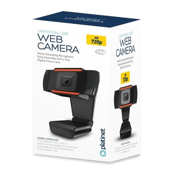 WEB CAM PLATINET 720P INBYGGD MIKROFON
