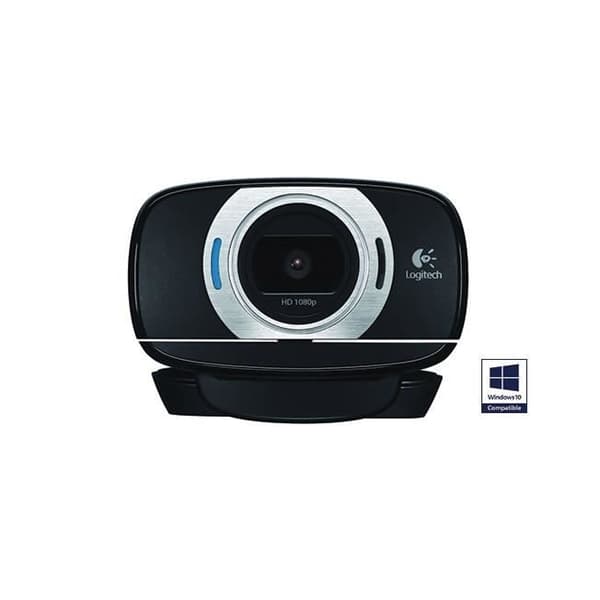 Logitech webbkamera full HD - C615 Svart