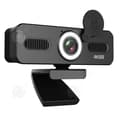 Miniatyrbild 1 av 4: INN Webcam för PC 4k med extra ljus, inbyggd mikrofon, 360 graders rotation, streamingwebbkameror, webbkameror för streaming.