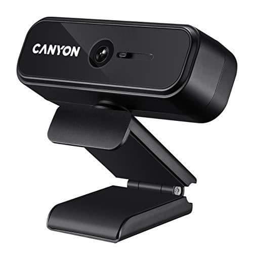CANYON USB WEBCAM MED MIKROFON - 720P 30FP HD-KVALITETS WEBBKAMERA