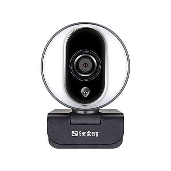 Webbkamera - Sandberg - Streamer USB Webcam Pro - 1920x1080 - Integrerad mikrofon - Automatisk justering