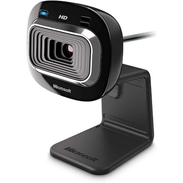 MICROSOFT Webcam LifeCam HD-3000 - Kabelansluten USB 2.0 - Färgkamera - 1280x720 - Inbyggd mikrofon - Svart