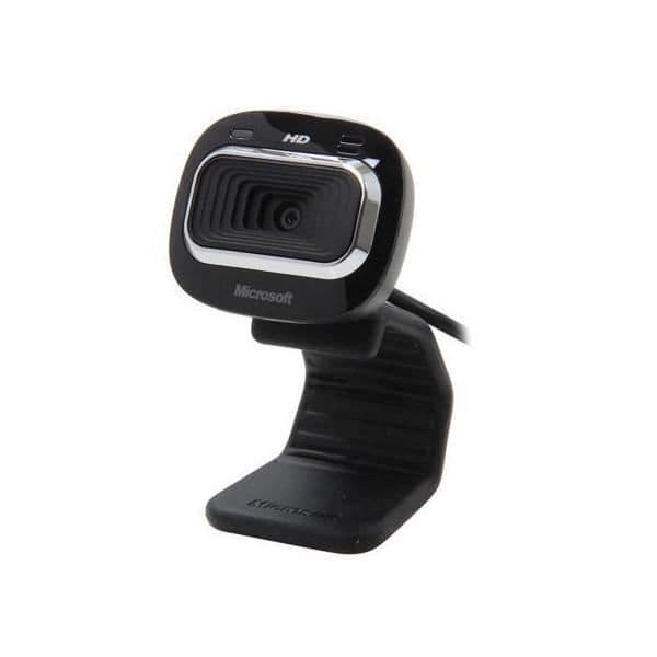 MICROSOFT Webcam LifeCam HD-3000 - Kabelansluten USB 2.0 - Färgkamera - 1280x720 - Inbyggd mikrofon - Svart
