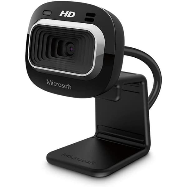 MICROSOFT Webcam LifeCam HD-3000 - Kabelansluten USB 2.0 - Färgkamera - 1280x720 - Inbyggd mikrofon - Svart