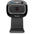 Miniatyrbild 1 av 5: MICROSOFT Webcam LifeCam HD-3000 - Kabelansluten USB 2.0 - Färgkamera - 1280x720 - Inbyggd mikrofon - Svart
