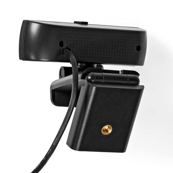 Nedis webcam Full HD 60fps / 4K 30fps sort