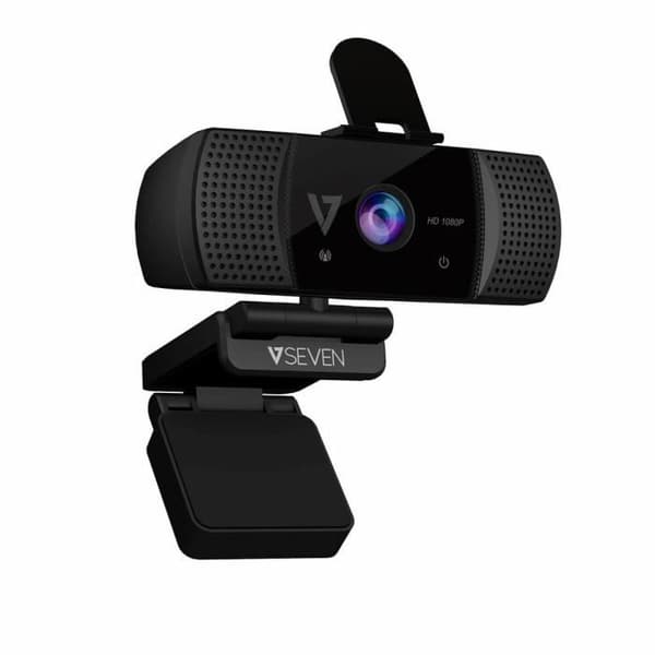 Webbkamera V7 WCF1080P Svart