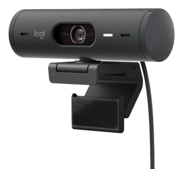 Logitech Brio 500 4MP USB-C -verkkokamera, 1920x1080, grafiitti, 960-001422
