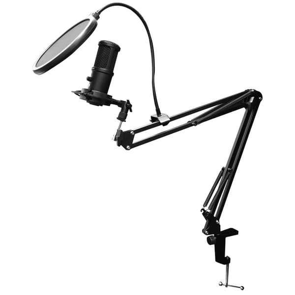 Deltaco Gaming Streaming Kit med mikrofon og webcam