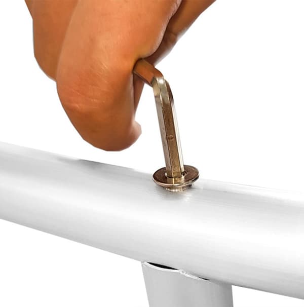 Bryllupsbue-Rund - Hvid 200cm Festdekoration | MonsterShop