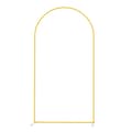Miniatyrbillede 2 af 2: Metal Bryllupsbue, Stærk Stabilitet, Nem Samling,2,2m 1,2x2,2m, Guld