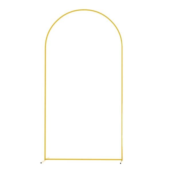 Metal Bryllupsbue, Stærk Stabilitet, Nem Samling,2,2m 1,2x2,2m, Guld
