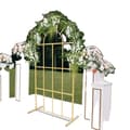 Miniatyrbillede 1 af 4: Bryllupsbue Baggrundsstativ, Guld Metal Rack, Nem Samling,S