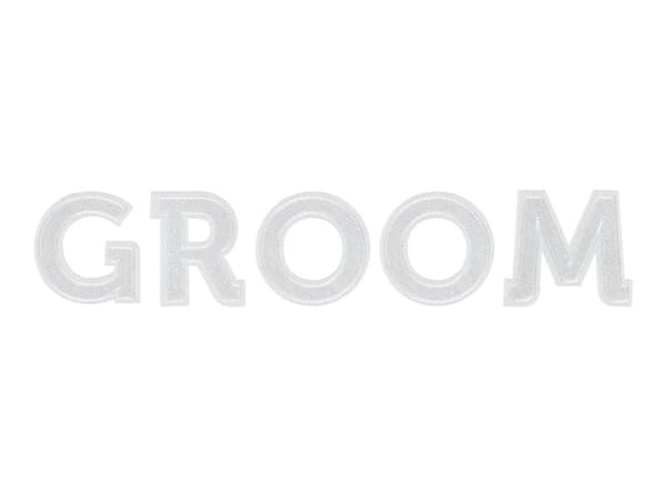GROOM silitysrauta, valkoinen, 30x6cm (1 pkt / 48 kpl)