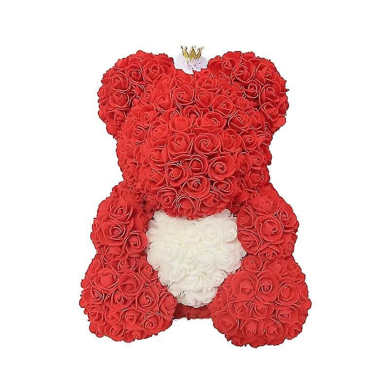 25 cm nallebjörn i konstrosa