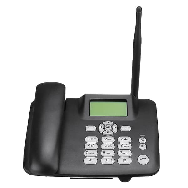 Bordtelefon Trådløs telefon 4G Trådløs GSM Stationær telefon SIM-kort Stationær telefon maskine