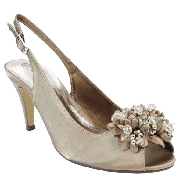 Lunar Womens/Ladies Sabrina Corsage Court Shoes