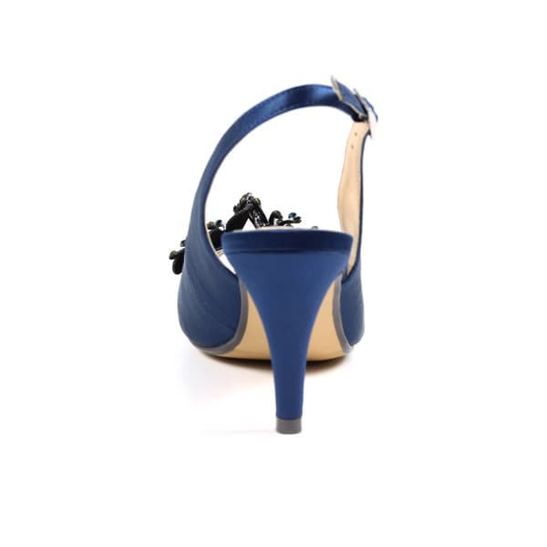 Lunar Womens/Ladies Ankara Satin Court Shoes