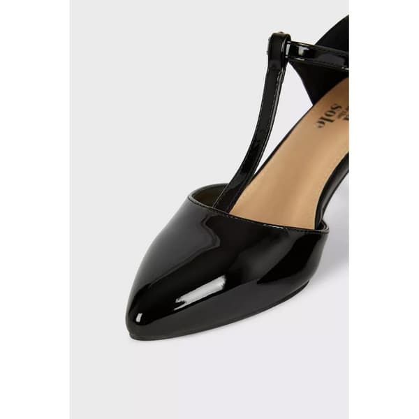 Good For The Sole Womens/Ladies Emma Pointed Wide Court Shoes