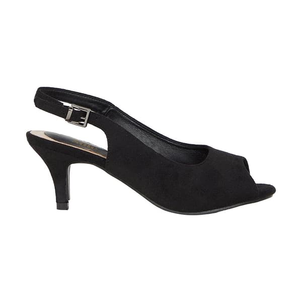 Good For The Sole Dame/Damer Evelyn Peep Toe Wide Court Sko