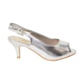 Pikkukuva 1 / 3: Good For The Sole Womens/Ladies Evelyn Peep Toe Wide Court Shoes